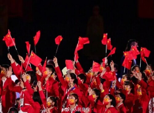 昨晚2008年北京奥运会开幕式又火了