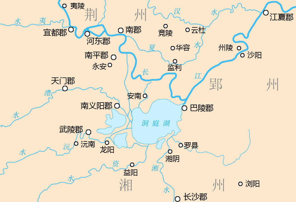 自动标签:水域水系水道洞庭湖云梦泽长江四口洪水