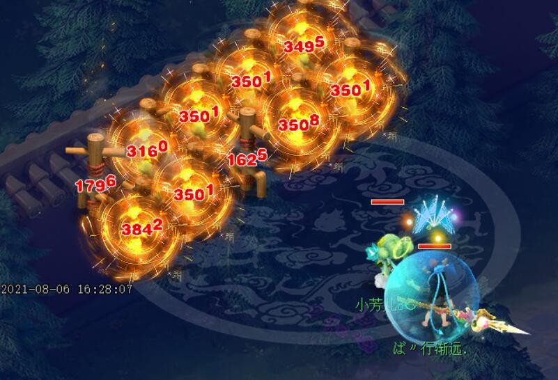 梦幻西游：满状态的魔花果山有多强？秒10个单位有八个单位会法爆