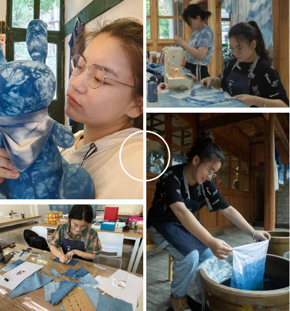 非”传统蓝染手作快闪体验激活传统非遗