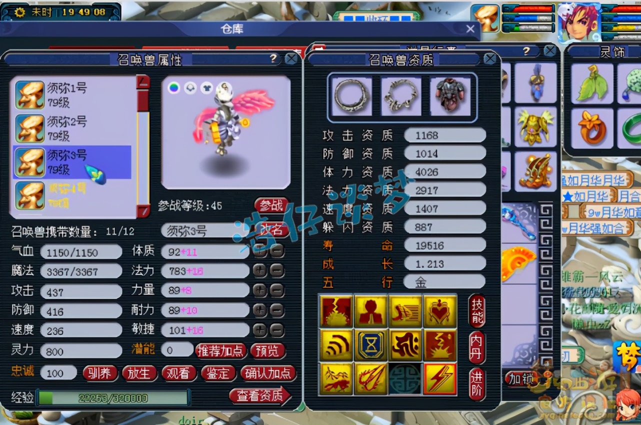 梦幻西游：69无级别方寸，70装备打14锻宝石，对须弥宠情有独钟