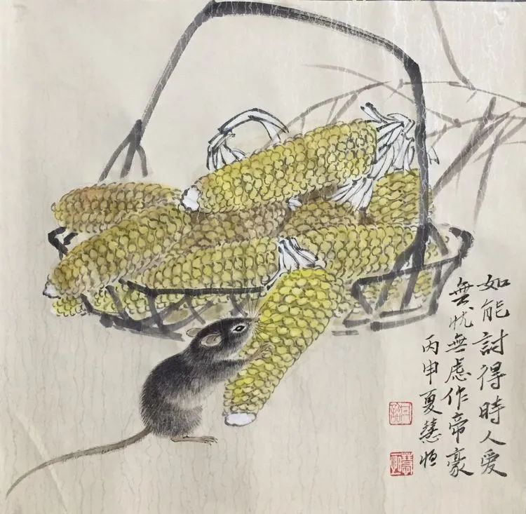 福建漳州江慧恒工笔花鸟画100幅