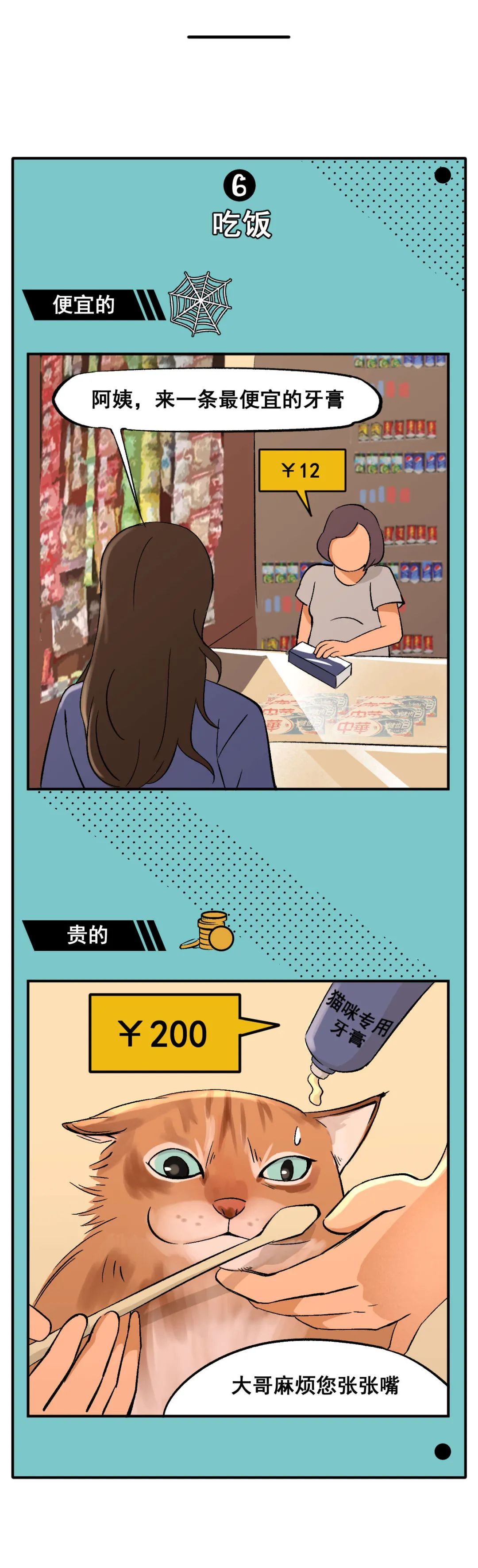 当代年轻人的迷惑性消费观念！（漫画）