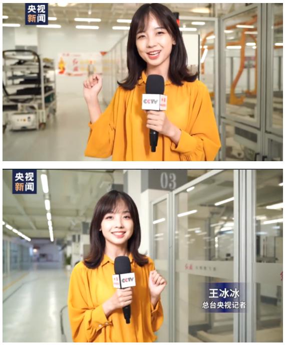 央视高颜值女记者走红初恋的感觉