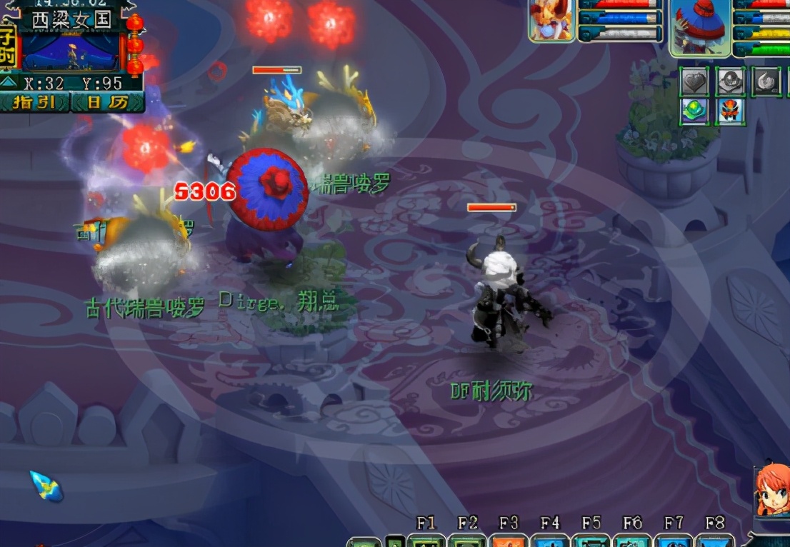 梦幻西游：175级力地府输出展示，不比差距不大，一比略显尴尬