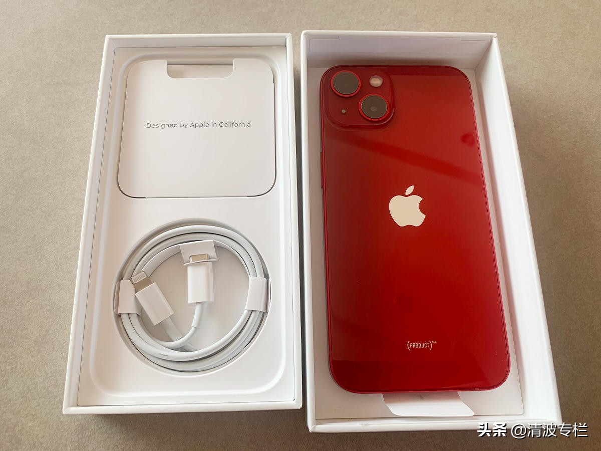 苹果iPhone13破发！“中国红”版包装开箱