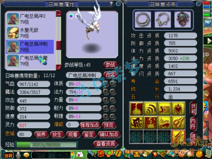 梦幻西游：69力天机，靠全身70级简易装备，获精锐群雄16强