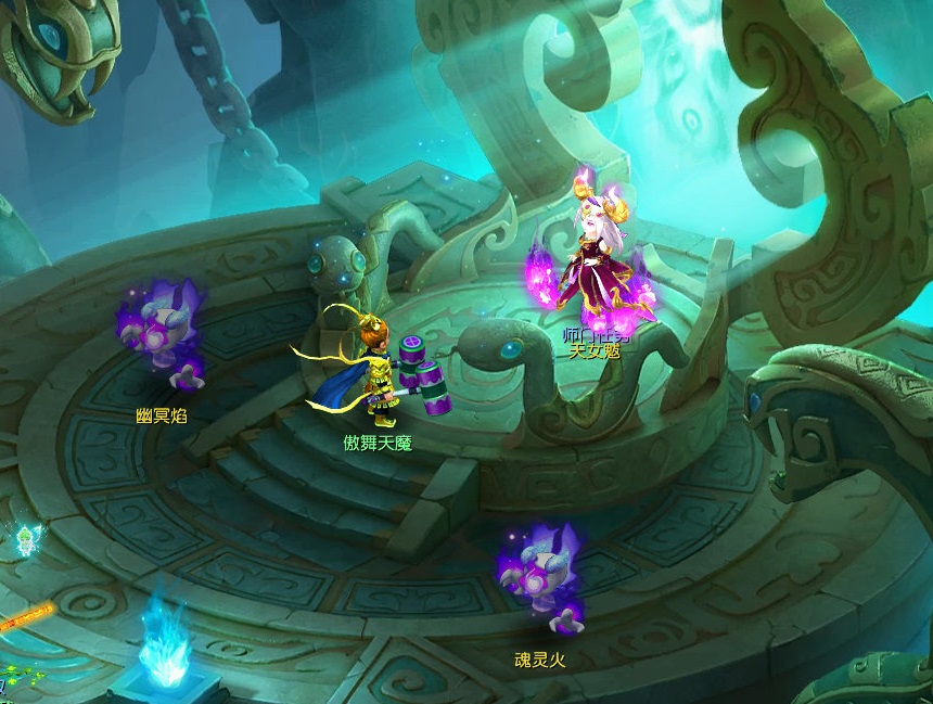 梦幻西游：揭秘巫蛮儿和鬼潇潇的渊源！天女魃能有什么坏心思呢？