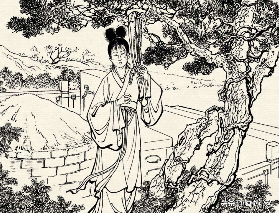 故事：孝顺寡妇蒙奇冤，十丈白绫立誓言