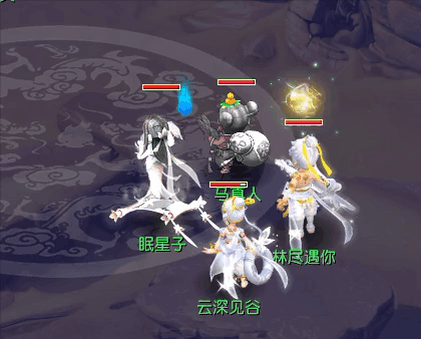 梦幻西游：敦煌之美，飞天壁画，酷炫的情侣款