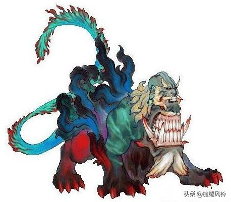 《山海经》75种神兽图片大全集,造型各异,上古神话典籍详细描述