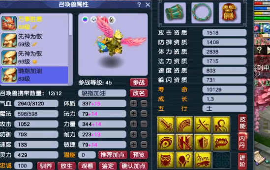 梦幻西游：连59玩家都有超级鲲鹏了，啥配置这么狂啊？