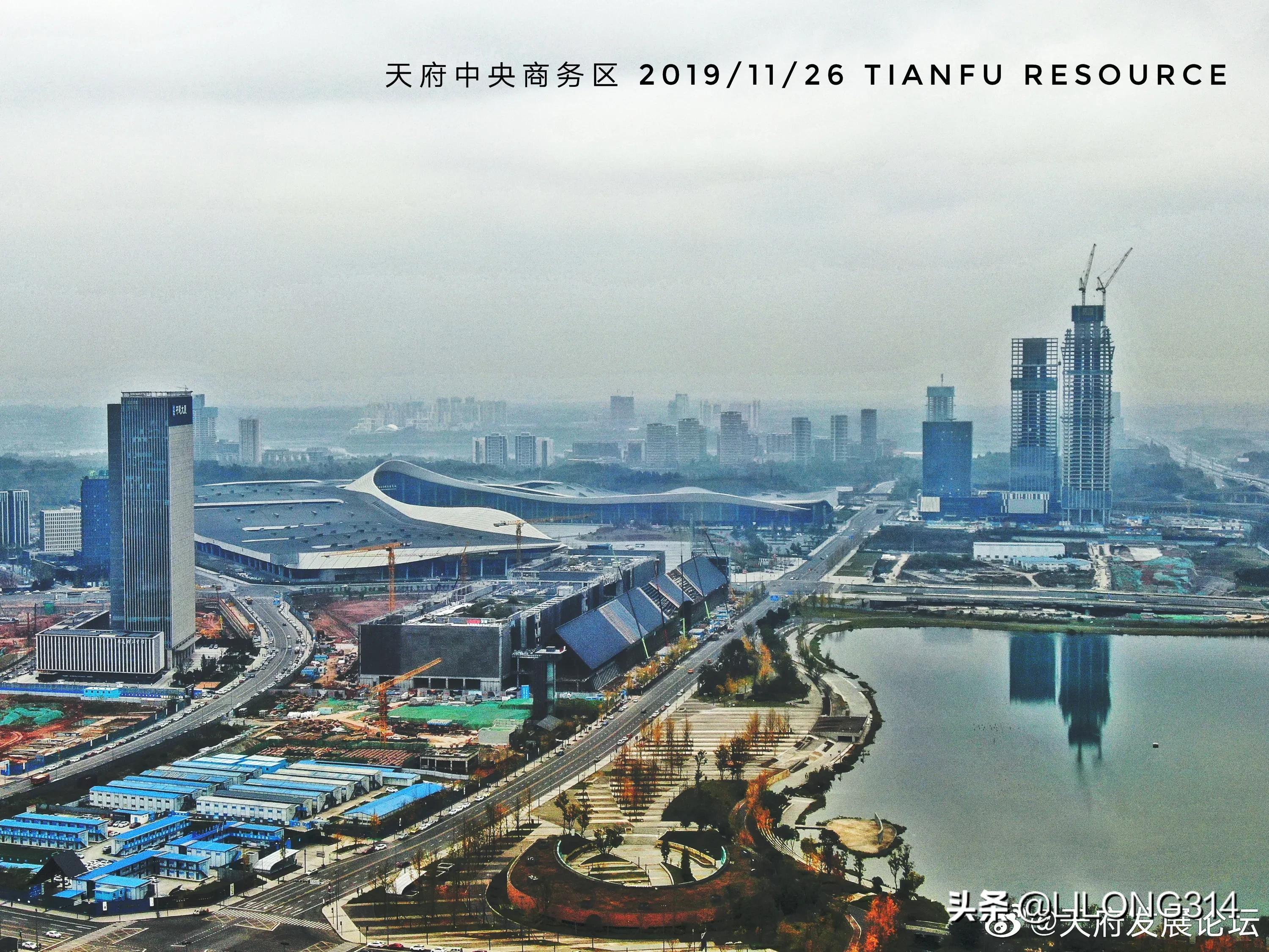 最新天府新区鸟瞰照片11月26号 成都城建 最成都 手机版 Powered By Discuz