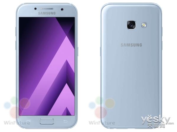 三星Galaxy A5/A3 (2017)官方网宣图曝出