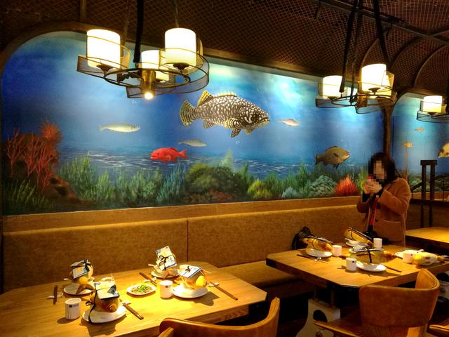福州这家餐厅居然用深海鱼来做烤鱼！