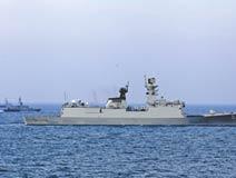 海军第二十四批护航编队与科威特海军举行小型联演