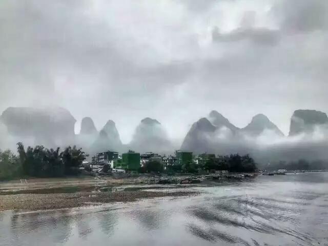 假期去那里：烟雨朦胧，雨后桂林惊艳全国