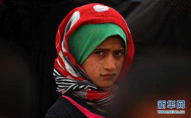 流离失所的叙利亚儿童