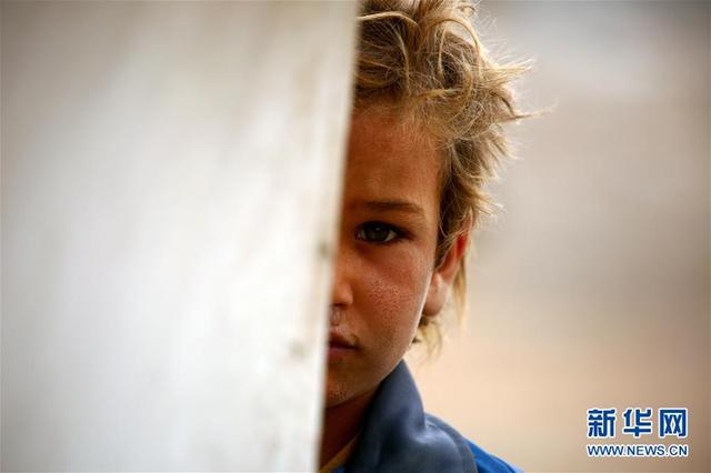 流离失所的叙利亚儿童