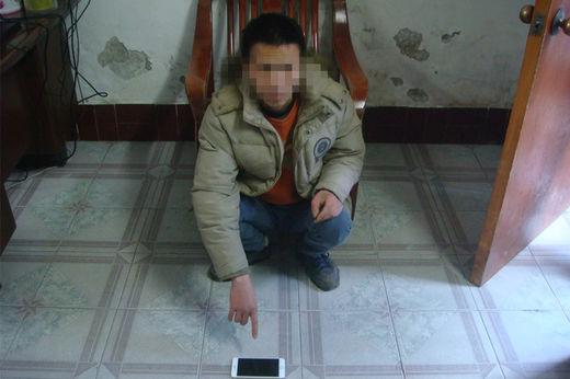 广西融安：男子盗窃手机  警方排查将其抓获