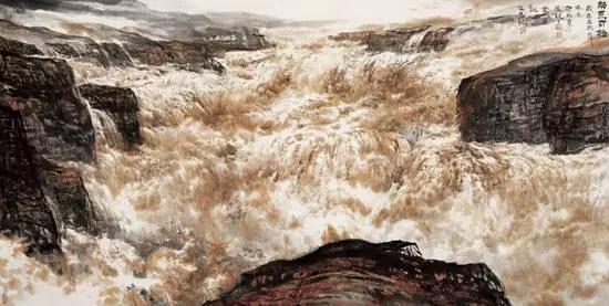 充溢着阳刚之气的山山水水——品读女画家刘淑琴的山水画