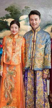 姑姑和过儿今日大婚，穿中式新娘礼服最美的却不是她