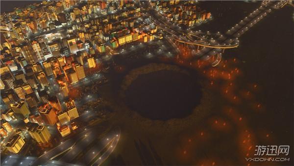 《城市：天际线》新DLC截图 各种自然灾害随意摧毁城市