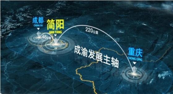 成都“东进”与良好营商环境双优势，简阳迎来发展黄金期