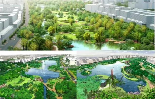 新城公园目前双流区域内生态景观资源丰富,有4处较大的生态资源地.