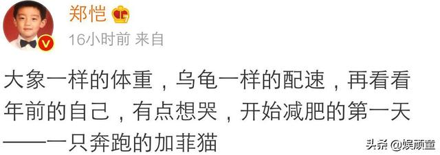 《奔跑吧》郑恺发胖被吐槽，但看到他增肥的过