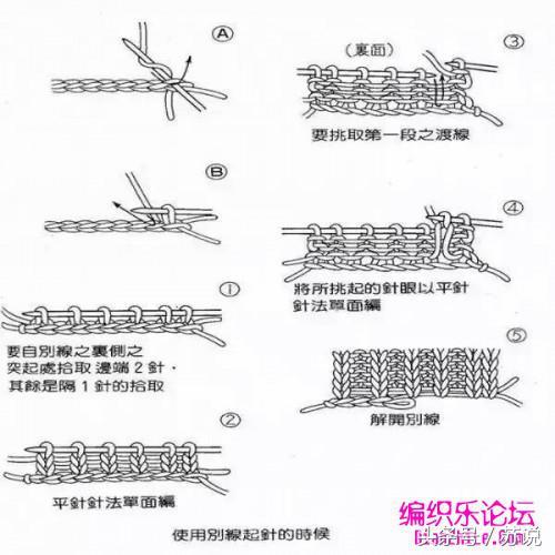 适合新手的简单好学围巾编织教程，手工DIY棒针毛线钩编围巾图解