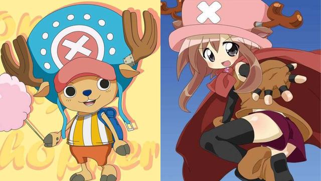 海贼王娘化后的6位主角路飞颜值不输女帝巴基大神萌翻了