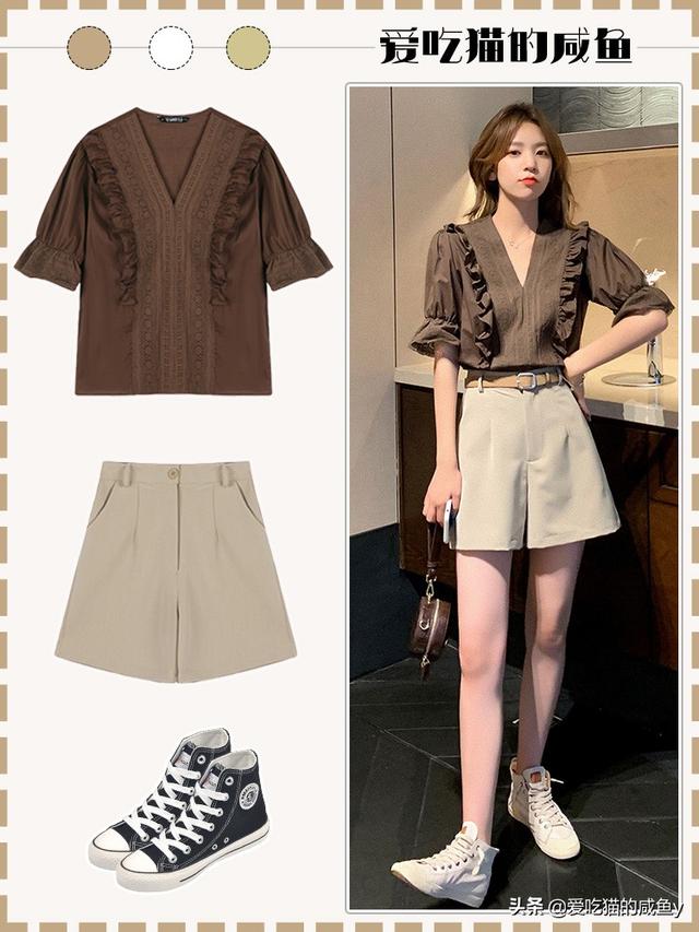 轻熟赫本风柔美穿搭，清丽气质