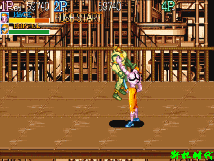 街機游戲中的“安泰之死”，滿血BOSS被活活扼死在空中