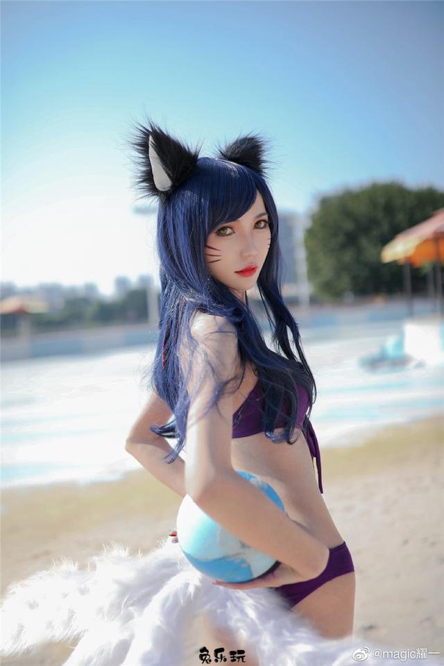 magic耀一微博图片丨英雄联盟·泳池派对·阿狸
