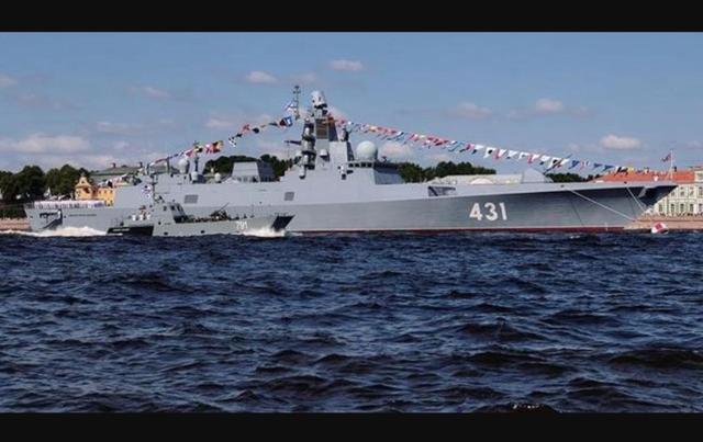 俄军四大舰队聚集，战舰突进地中海，一场新的