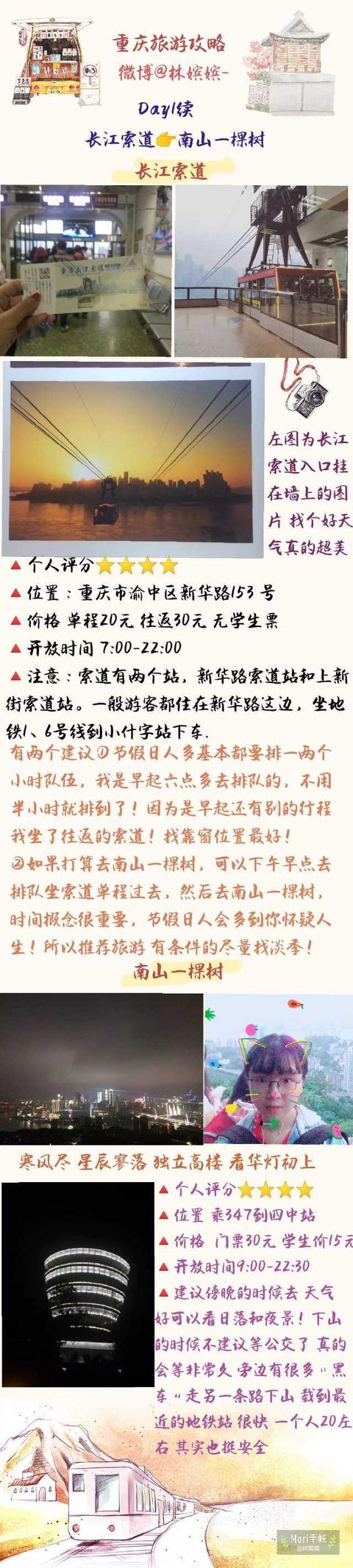 一个人去重庆/重庆旅游攻略