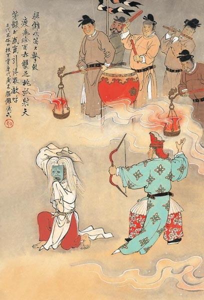 汉族几千年或将被遗忘的古老习俗 ,一画一故事