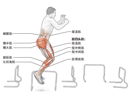 短跑运动员都会做的爆发力训练，5个跨栏训练