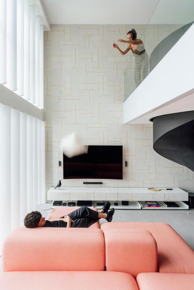 59平loft，螺旋楼梯设计宛如艺术品