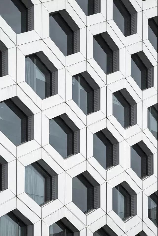 纯粹的六边形立面密集恐惧症别来