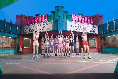 6月30日,通过jyp日本选秀节目nizi project出道的niziu,公开出道曲