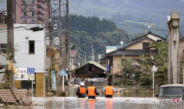 50年来最大暴雨 日本九州多处成泽国 新华侨网