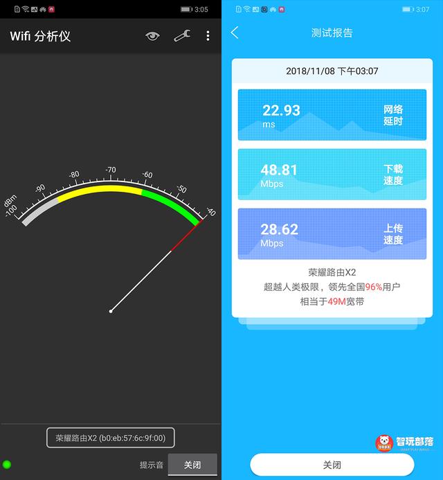 荣耀路由X2评测：双核双千兆轻奢小蛮腰设计，百元路由性价比最高