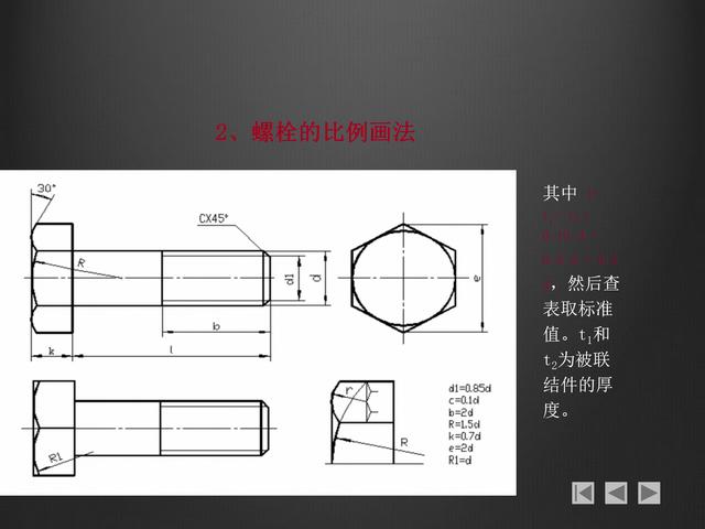 螺紋畫法大全，螺紋的分類，鍵的連接，銷連接和軸承連接基礎(chǔ)知識