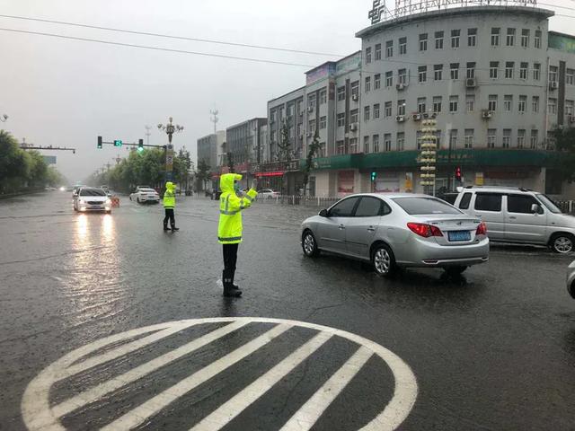 雨天的“航标” 水中的“灯塔”