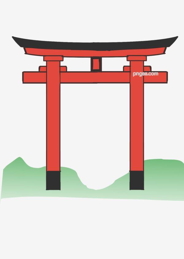 日本建筑景点插画png搜索网 精选免抠素材 透明png图片分享下载 Pngss Com