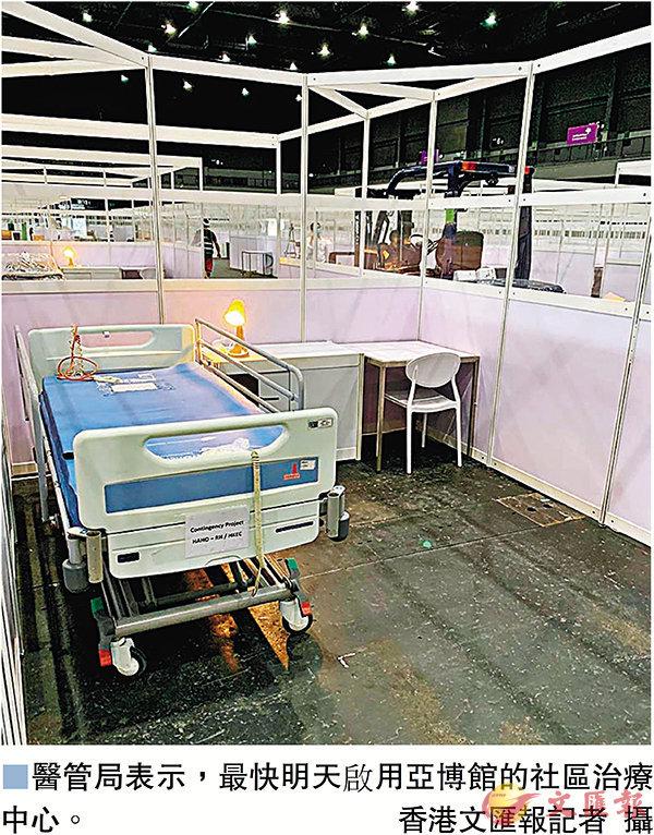 连续八日新增新冠病例过百 香港将亚博馆改为 方舱医院 健康 蛋蛋赞