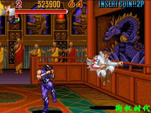 街機(jī)游戲骨頭最軟的BOSS，干不過主角就屈尊當(dāng)小弟