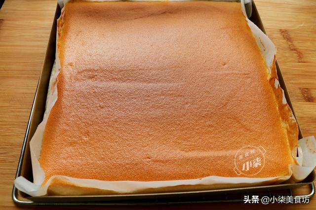 外面卖8块一块的蛋糕，自己在家做，成本不到2块钱，入口即化